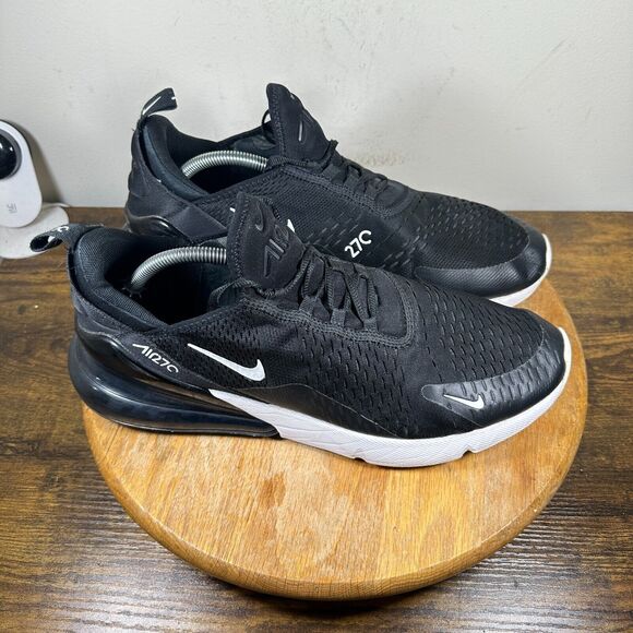 Nike Air Max 270 Black White Shoe Sneakers Men's Size 13 AH8050-002